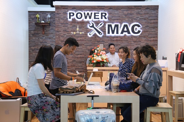 PowerMAC Shop บริการซ่อม อัพเกรดเครื่อง Mac ที่ฟอร์จูนทาวน์
