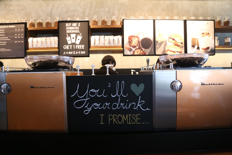 สตาร์บัคส์ ขยายความอร่อยมาถึงศูนย์การค้าฟอร์จูนทาวน์แล้ววันนี้